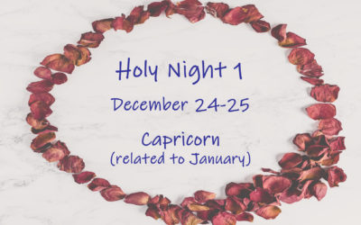 Holy Night 1: December 24-25, 2020